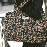Sac à langer "Darcy" - Léopard Beige | RIVE DROITE