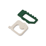 Lot de 2 anneaux de dentition "Jonathan" - Green / Sandy | LIEWOOD