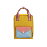Petit sac à dos enfant "Enveloppe" - Submarine Yellow | STICKY LEMON