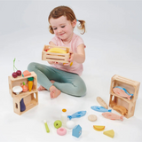 Jeu en bois - Panier de poissons | MENTARI