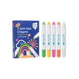 5 crayons de cire twistables - Neon | SUPER PETIT