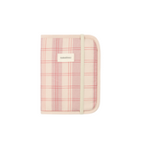 Protège carnet de santé A5 - Powder Red Checks | NOBODINOZ