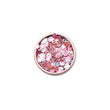 Paillettes rose argentées "Rosée du matin" | PAILLETTES POMPETTES
