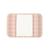 Protège carnet de santé A5 - Powder Red Checks | NOBODINOZ