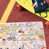 Set à colorier en silicone + 5 feutres - Sports Olympiques | SUPER PETIT