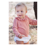 Haut de maillot de bain "Chloé" rose | LES PETITS DORÉS