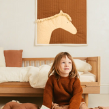 Plaid matelassé à accrocher - Horse | NOBODINOZ