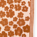 Big foulard Latika - "Flora Bold" Orange | APACHES
