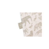 Gigoteuse gaze de coton "Animals" - Olive Green | JOLLEIN