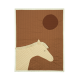Plaid matelassé à accrocher - Horse | NOBODINOZ