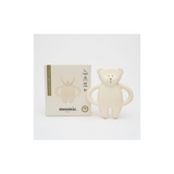 Anneau de dentition ourson - Blanc Polaire | MOONIE