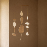 Mobile en feutrine "Cailloux" - Naturel | MUSHKANE