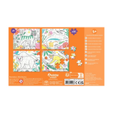 Ma pochette d'artiste "4 puzzles à colorier" - Animaux | AUZOU