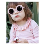 Haut anti-UV double volant "Coco" rose 7/8 ans | LES PETITS DORÉS