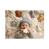 Anneau de dentition ourson - Blanc Polaire | MOONIE