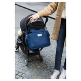 Sac à langer "Mini Darcy" - Denim Brut | RIVE DROITE
