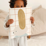 Affiche Albert A3 - Lapin | PETIT PICOTIN