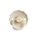 Tétine Daisy phosphorescente Latex T1 - Cream | FRIGG