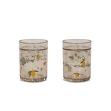Duo de verres "Glitter" - Lemon | KONGES SLOJD