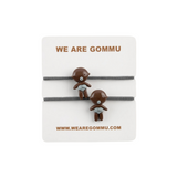 Duo d'élastiques baby hair - Choco | GOMMU