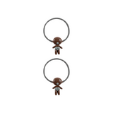 Duo d'élastiques baby hair - Choco | GOMMU