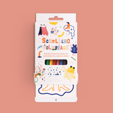 Mini livre de coloriage à dérouler | SCROLLINO