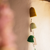 Cloche à suspendre en feutrine - Pistache M | MUSKHANE