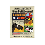 Mon Journal en tissu "Les animaux de la ferme" | CRINKLY