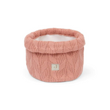 Petit panier de rangement tricoté - Rosewood | JOLLEIN