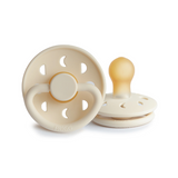 Tétine Moon Latex T1/T2 - Cream | FRIGG