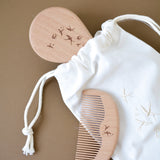 Set de brosse et peigne hirondelles - ZAKUW