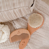 Set de brosse et peigne hirondelles - ZAKUW
