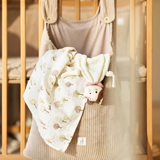 Lange en gaze de Coton "Tiny Park" - 3 Unités | JOLLEIN