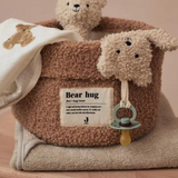 Petit panier de rangement bouclette - Biscuit | JOLLEIN