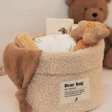 Petit panier de rangement bouclette - Naturel | JOLLEIN