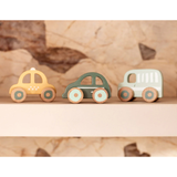 Voitures en Bois "On The Go" - 3 unités | JOLLEIN