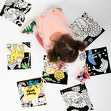 Coloriage velours - Animals | OMY