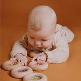 Hochet sensoriel "Donut" - Carottes | PETIT BOUM