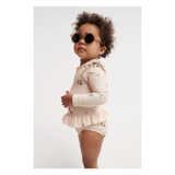 Maillot de bain body "Sille" - Peach / Sea shell | LIEWOOD