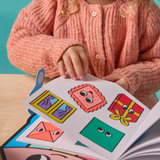 Livre de stickers Omy | Montessori Stickers Book - Formes géométriques