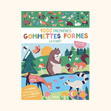 Cahier 1000 premières gommettes - La forêt | AUZOU