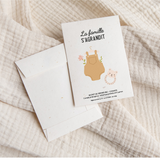 Sachet de graines - La famille s’agrandit | LA FABRIQUE À SACHETS