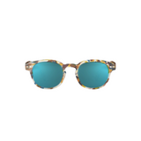 Lunettes de soleil "Junior #C" - Blue Tortoise Mirror | IZIPIZI