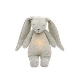 Peluche lapin coton bio - Gris | MOONIE