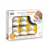 Mes premiers tampons - Animaux de la savane | CRÉA LIGN'