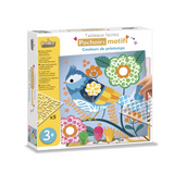 Pochoirs motifs - Couleurs de printemps | CRÉA LIGN'