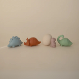 Lot de 4 jouets de bain - Dino | MUSHIE