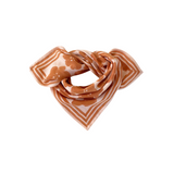 Small foulard Manika - "Flora Bold" Orange | APACHES