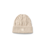 Bonnet "Ezra" en maille torsadée - Sandy | LIEWOOD