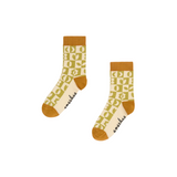 Chaussettes "Doce" - Damier Olive | APACHES